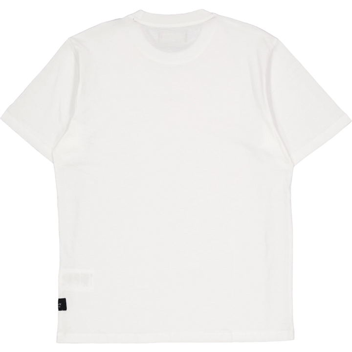 Replay Basic Logo Tee Naturweiß