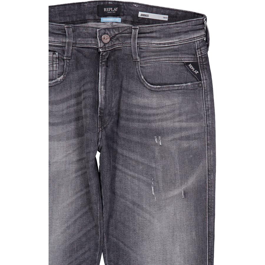 Anbass Powerstretch Aged Medium Grau