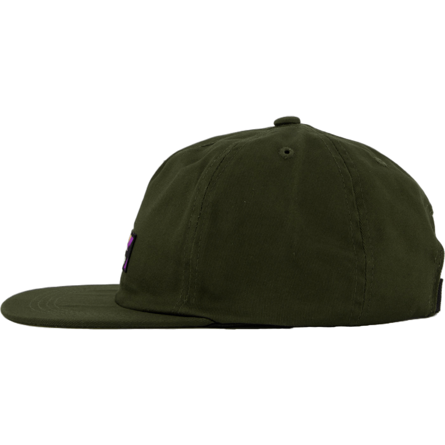 Rainbow Logo Cap Olive