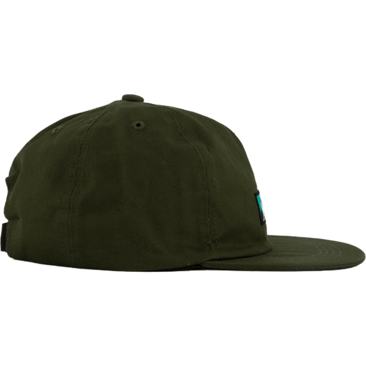 Rainbow Logo Cap Olive