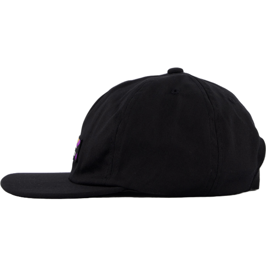 Rainbow Logo Cap Black