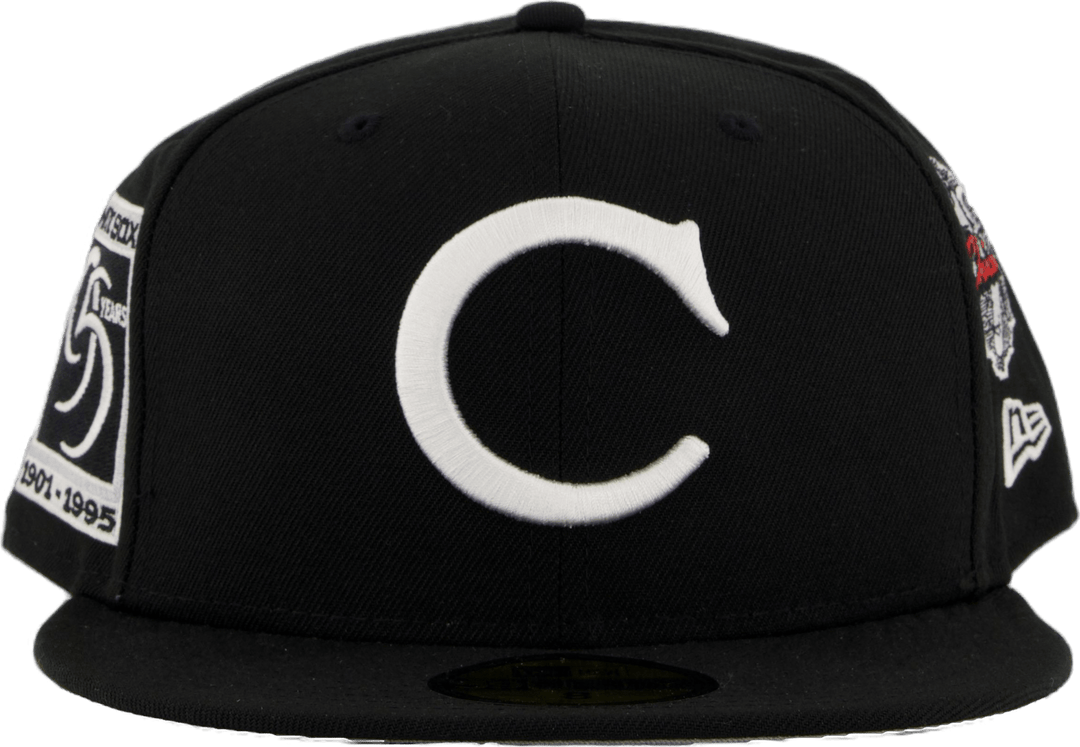 Mlb Coops Patch 59fifty Chiwh Blk