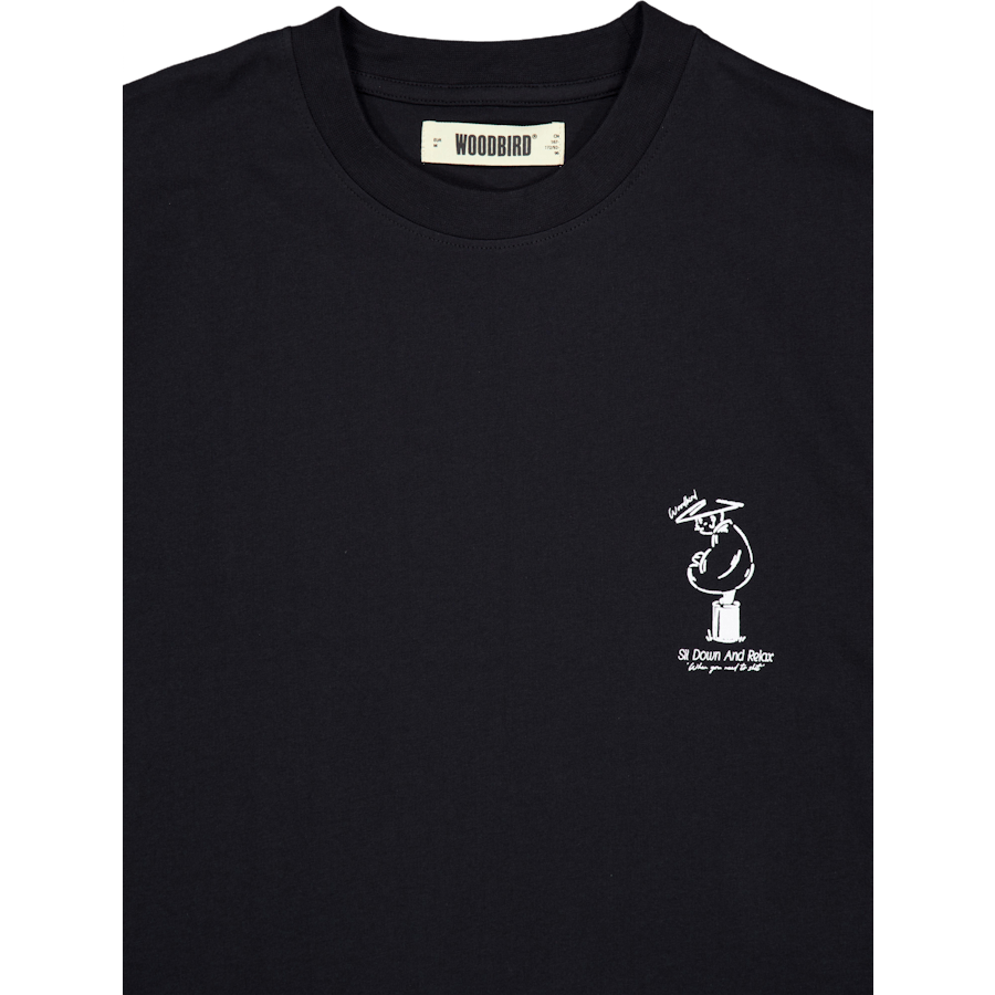 Wbbaine Relax Tee Black