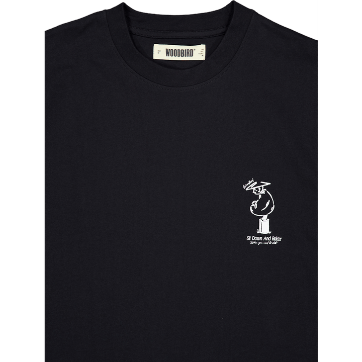 Wbbaine Relax Tee Black