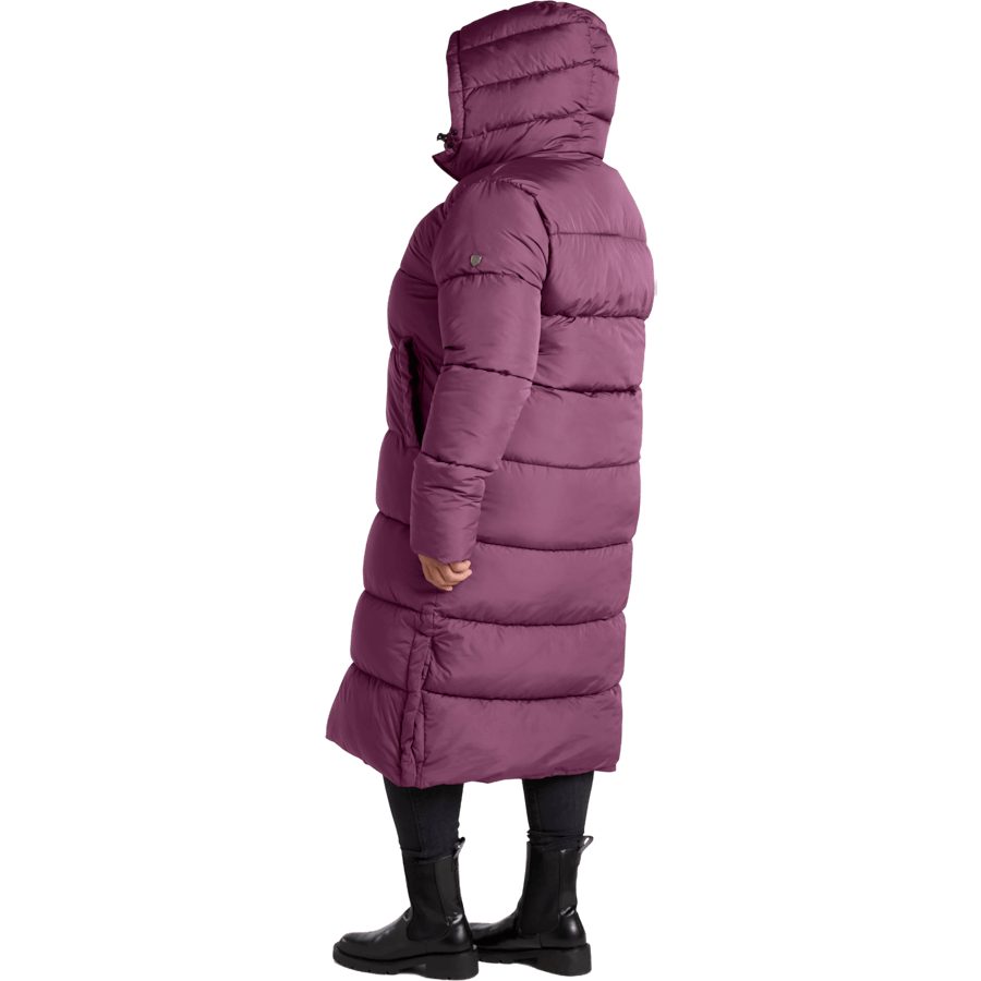 Deyna Reco Coat Red Plum