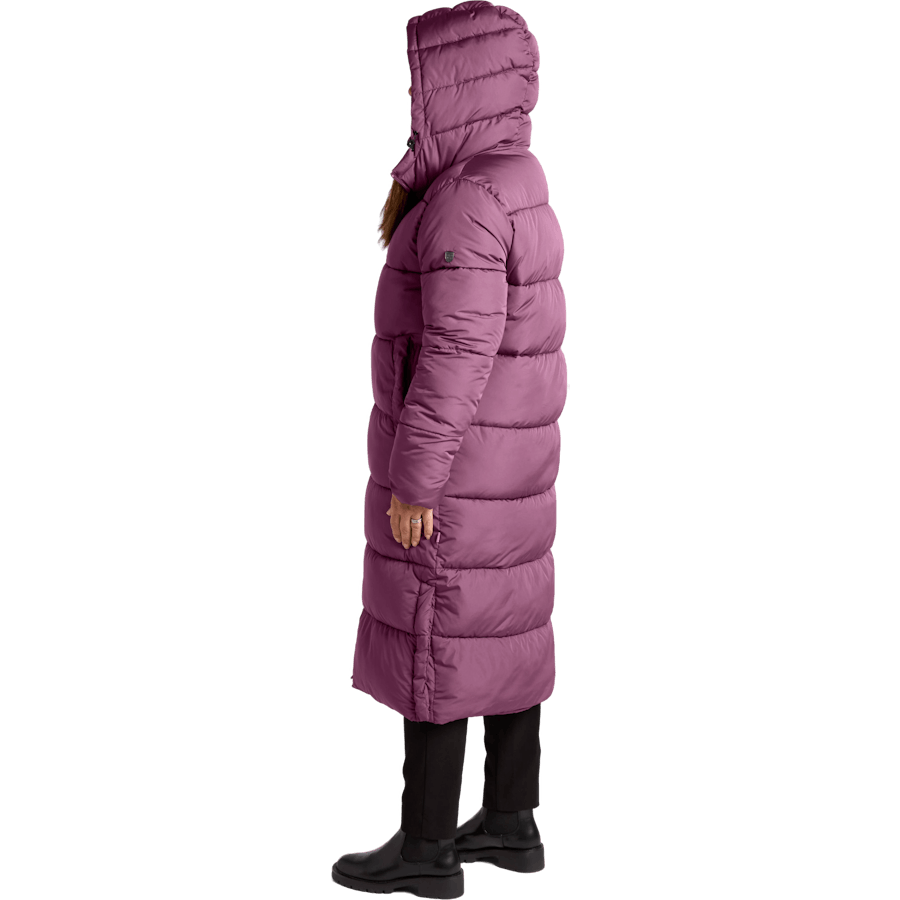Deyna Reco Coat Red Plum