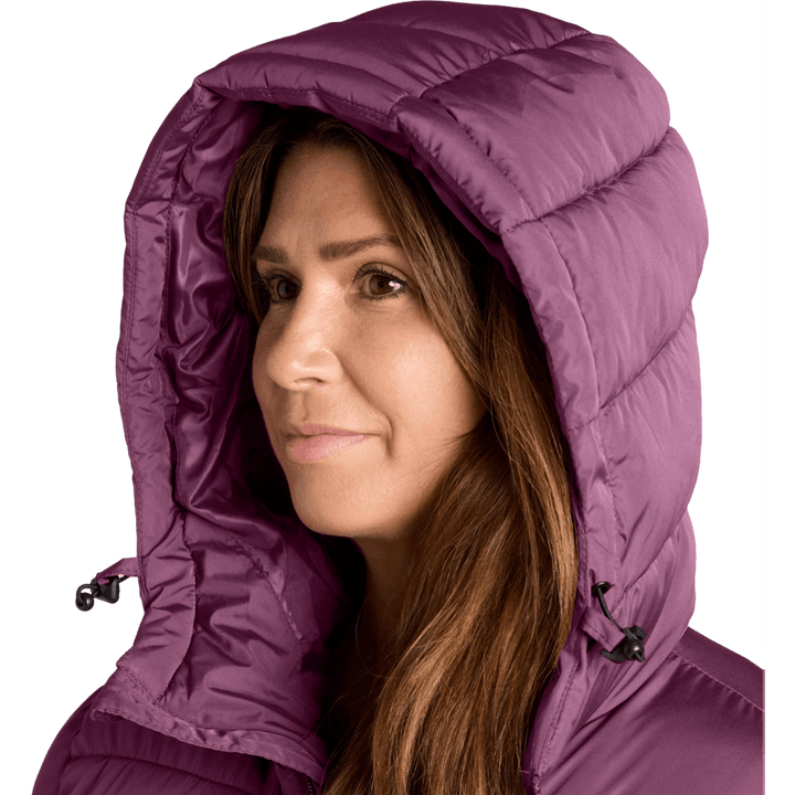 Deyna Reco Coat Red Plum