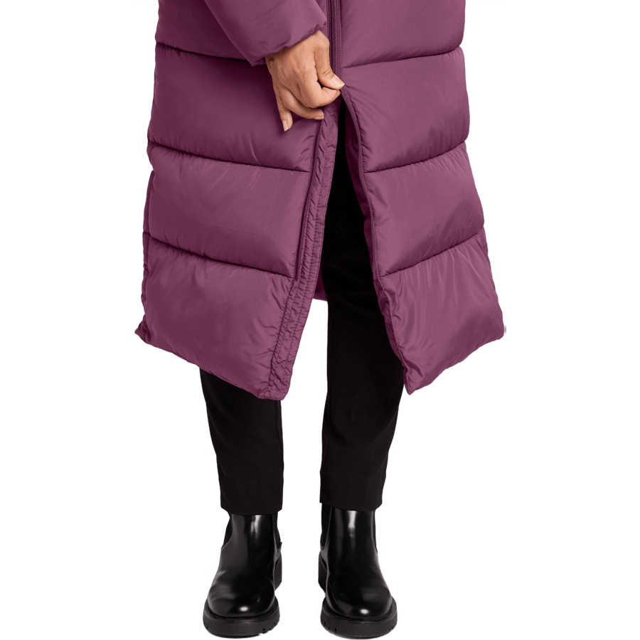 Deyna Reco Coat Red Plum