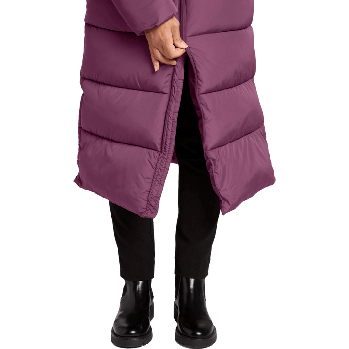 Deyna Reco Coat Red Plum