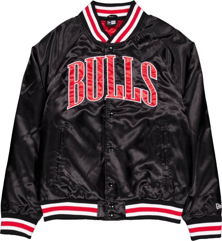 Nba Applique Satin Bomber Chic Blkfdr