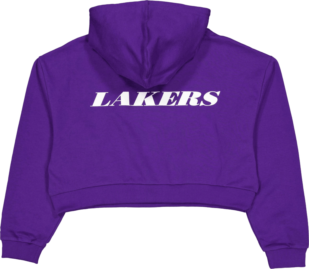 Nba Team Logo Crop Hoody Los A Trpagd