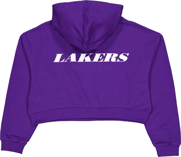 Nba Team Logo Crop Hoody Los A Trpagd