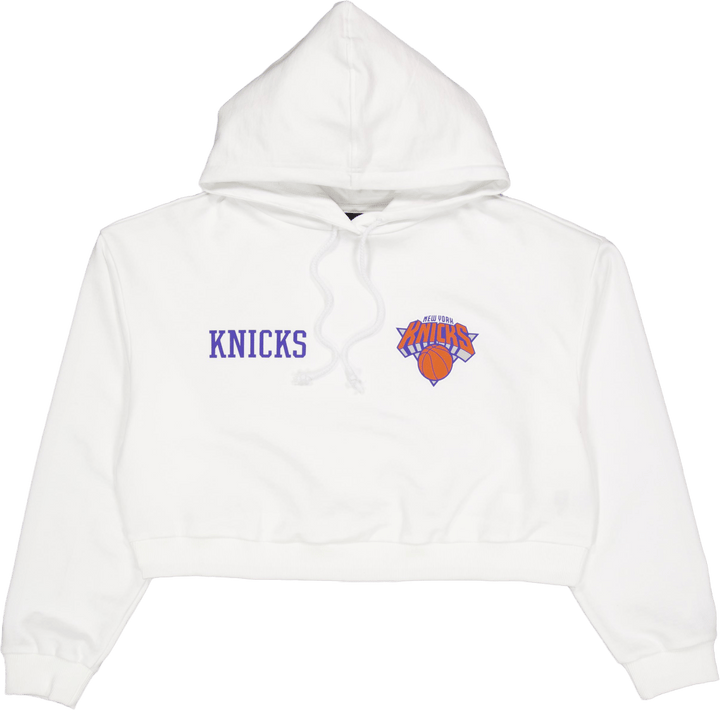 Nba Team Logo Crop Hoody New Y Whimjb