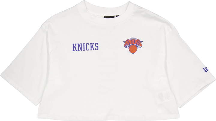Nba Team Logo Crop Tee New Yor Whimjb