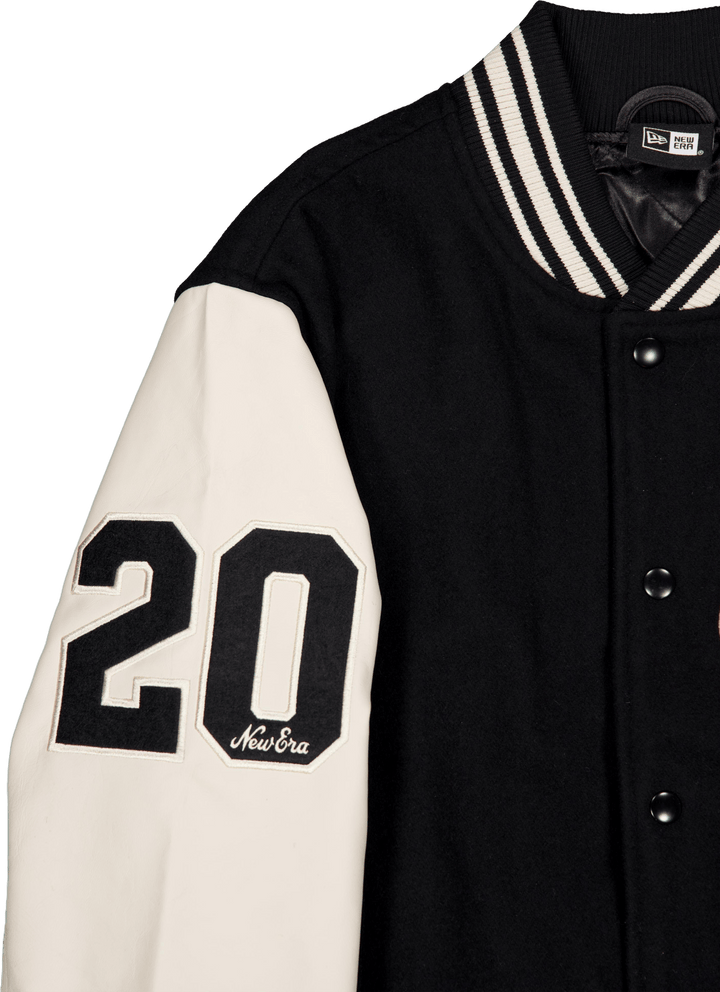 Ne Script Logo Varsity Jacka Blkofw