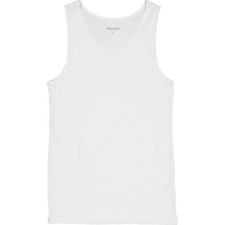 Tanktop 2-pack Bamboo White