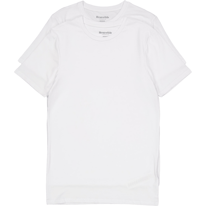Tee 2-pack Bamboo White