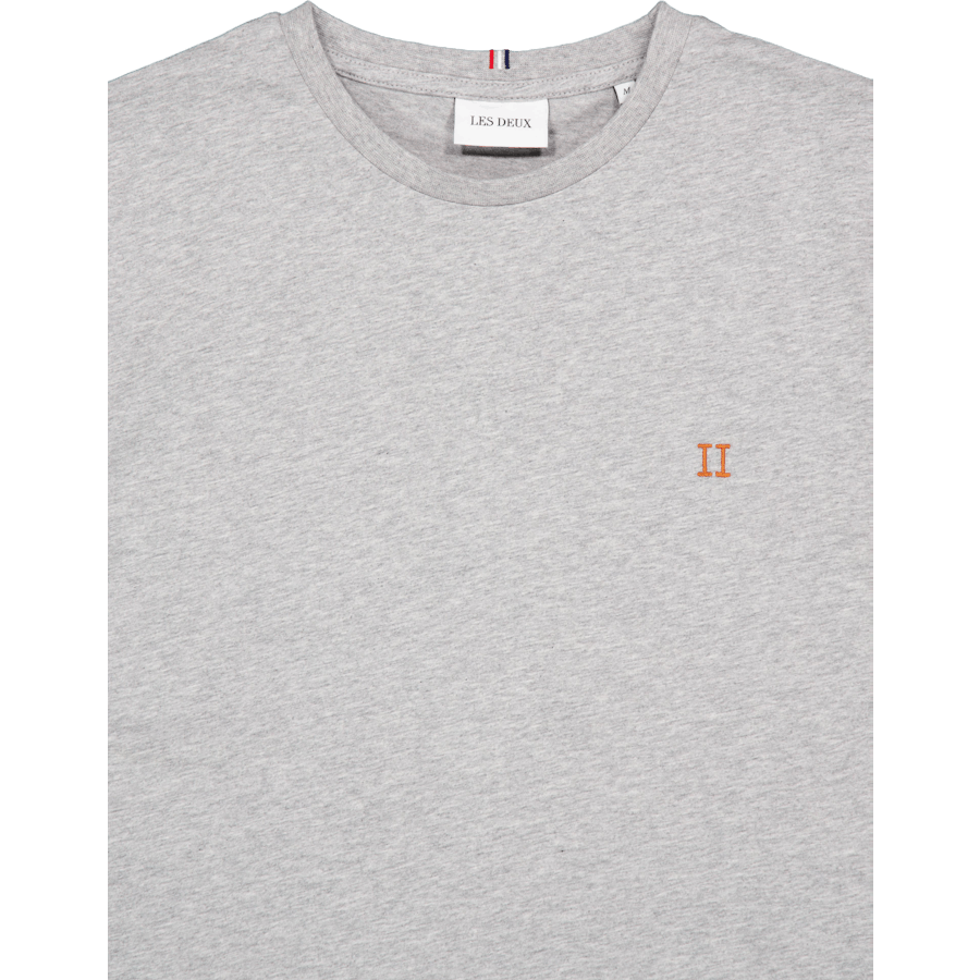 T-shirt Nørregaard Melange cinzenta