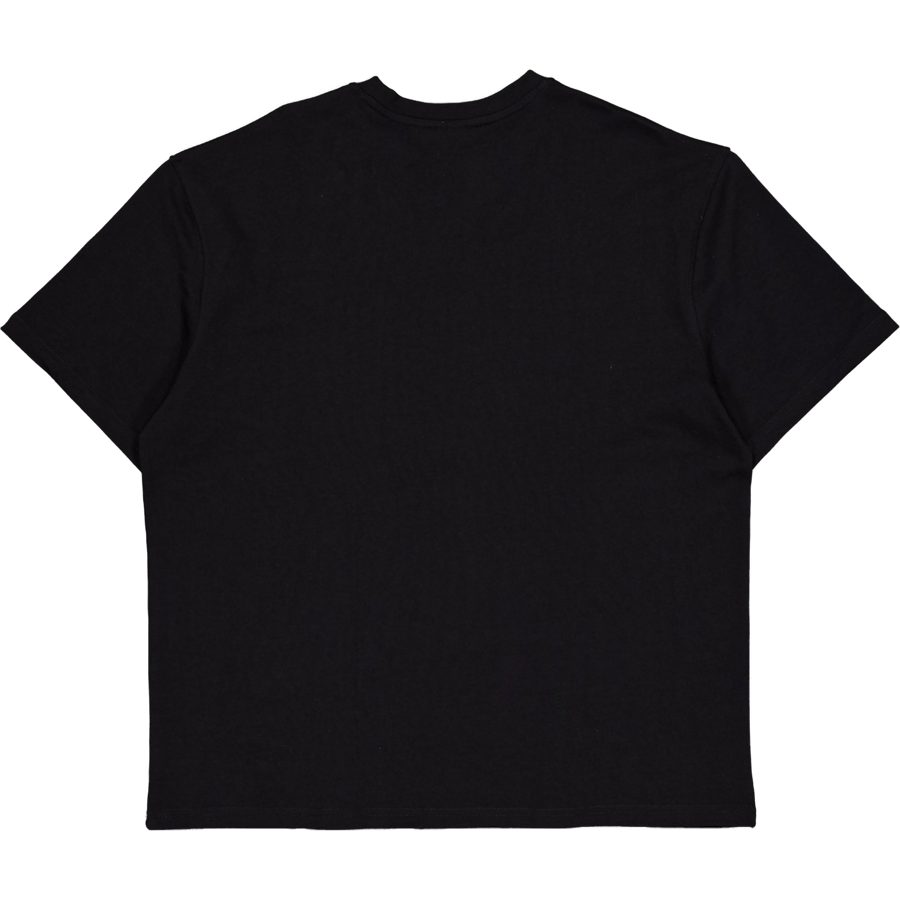 Crew T-shirt Zwart/wit