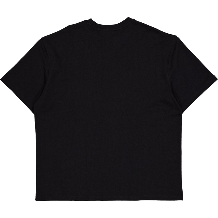 Crew T-shirt Zwart/wit