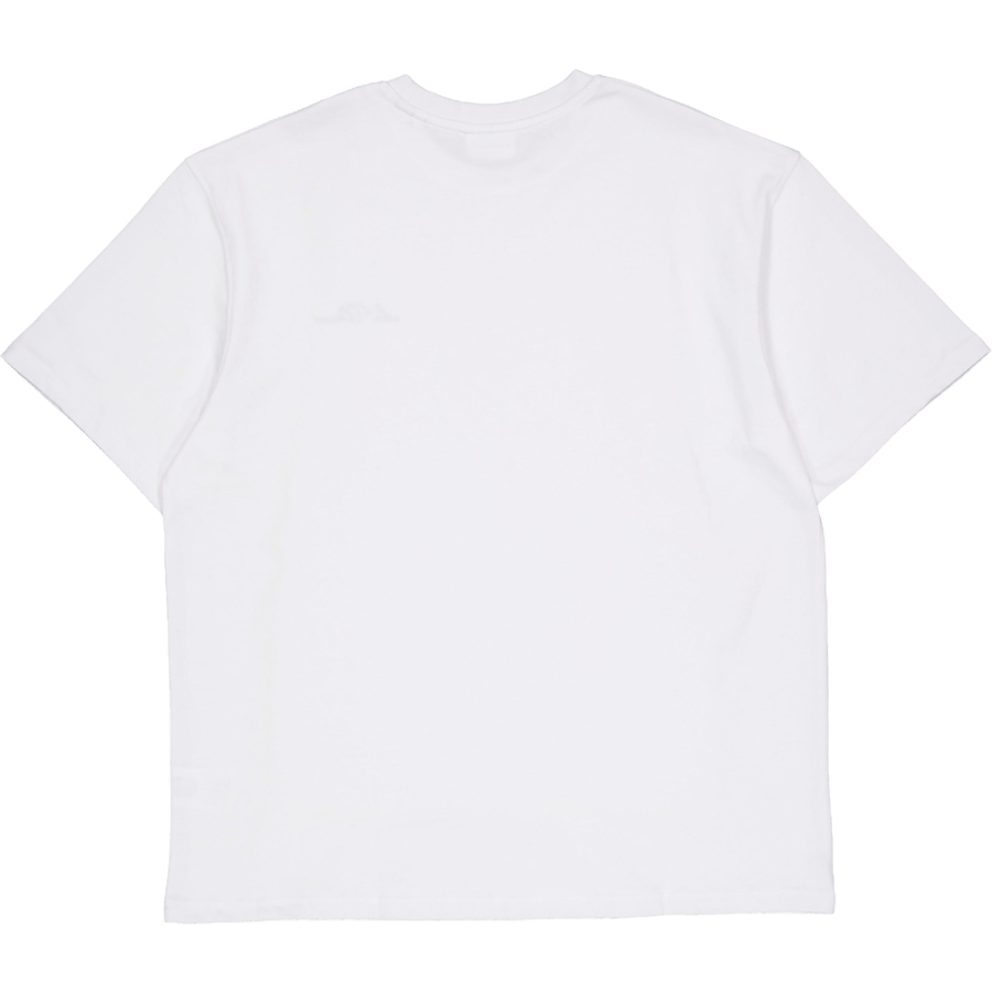 Crew T-shirt Wit/Zwart