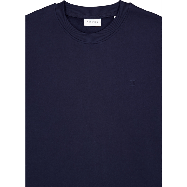Nørregaard - Felpa Tonal - Marina scuro