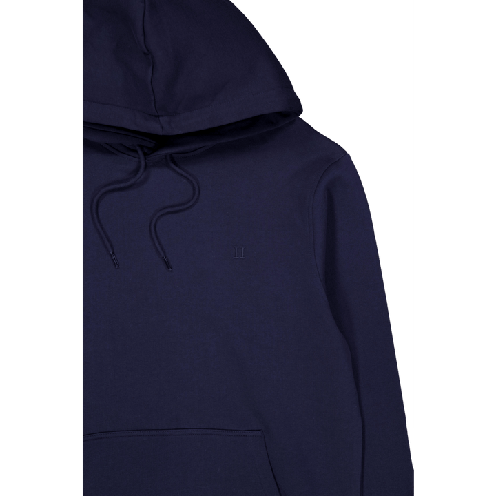 Nørregaard - Felpa con cappuccio Tonal - Marina scuro
