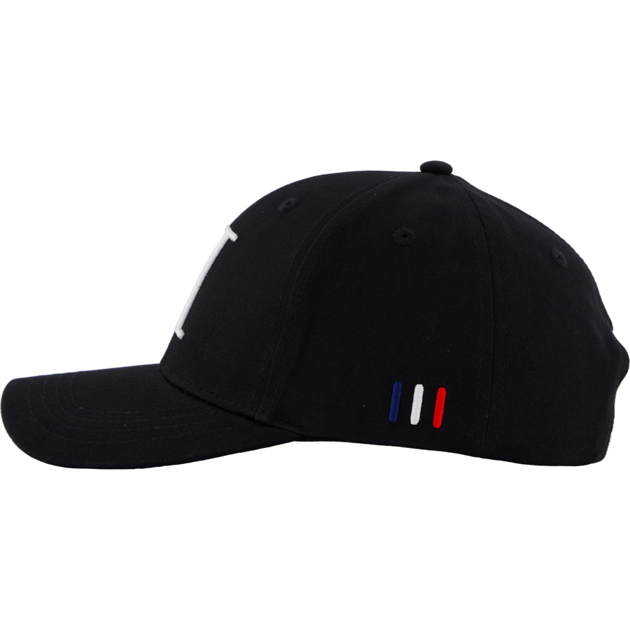 Encore Organic Baseball Cap Black/white