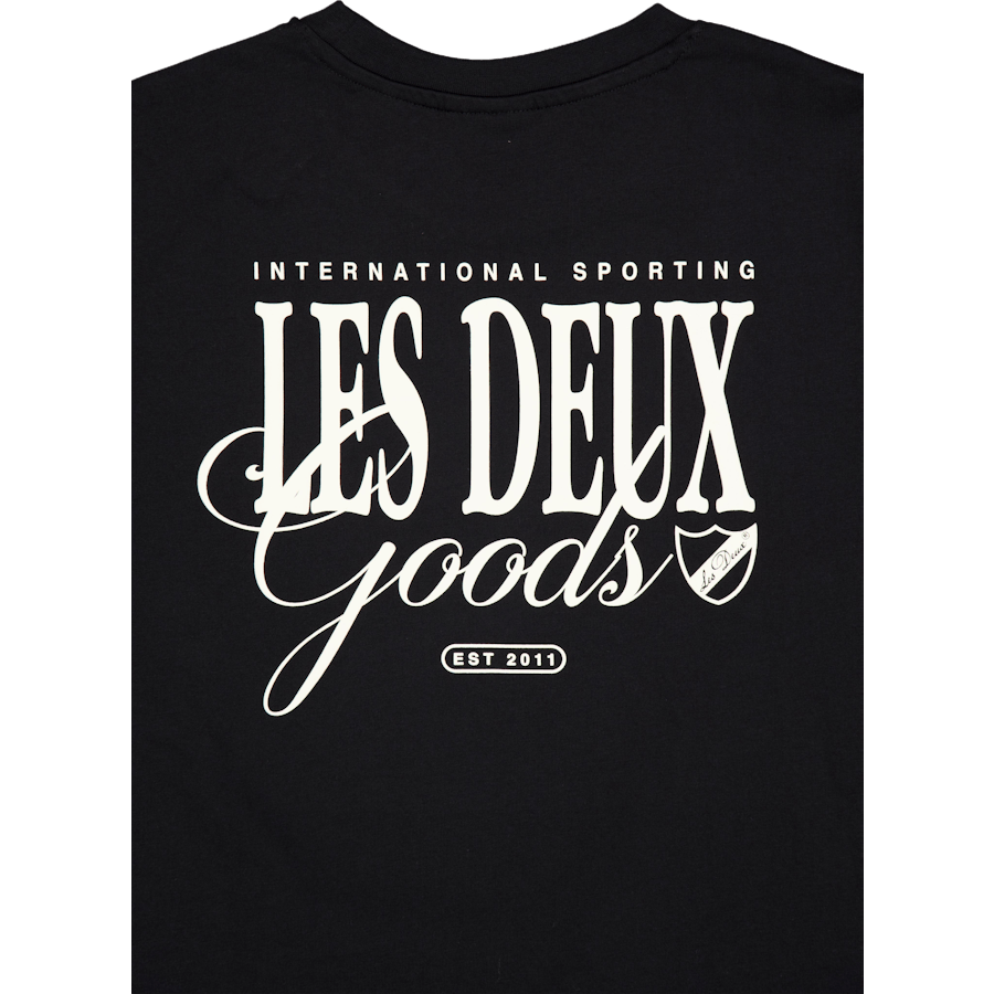 Goods T-shirt Schwarz/Elfenbein