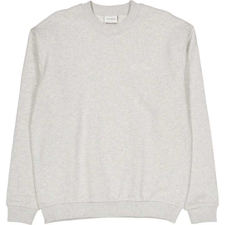 Felpa girocollo Snow Melange