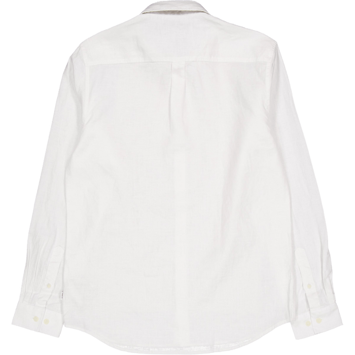 Kristian Linen B.d. Shirt White