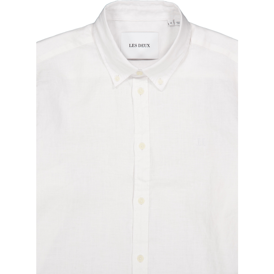 Kristian Linen B.d. Shirt White