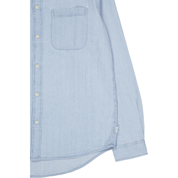Kash Denim Hemd Hellblau gewaschen
