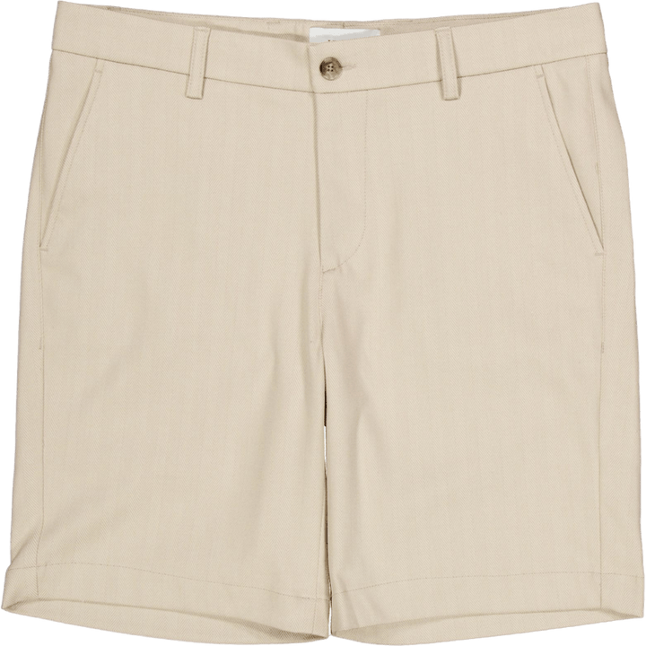Šortky Como Reg Herringbone Dark Sand/light Sand