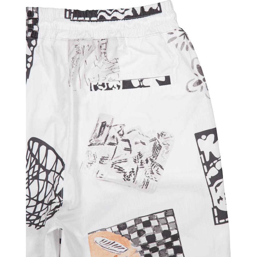Short Otto Aop Ivoire clair