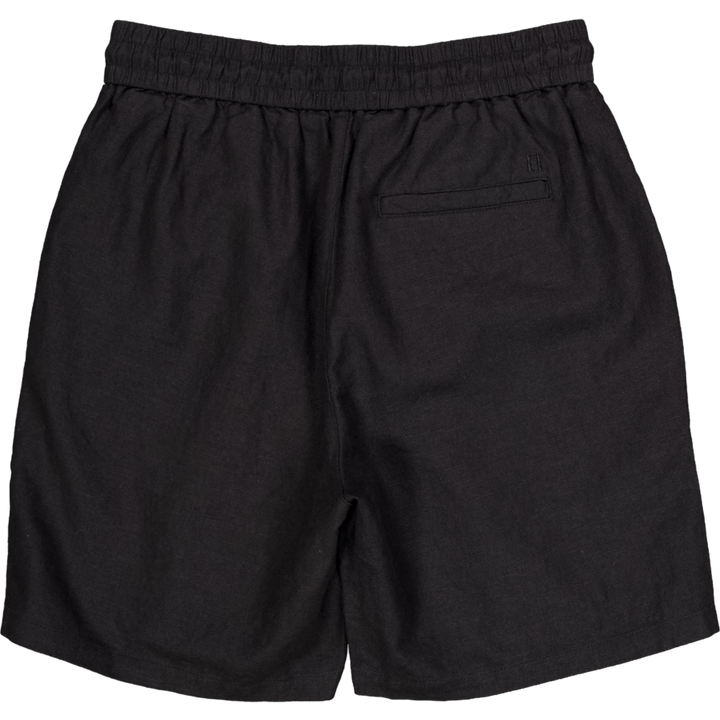 Otto Linen Shorts Black