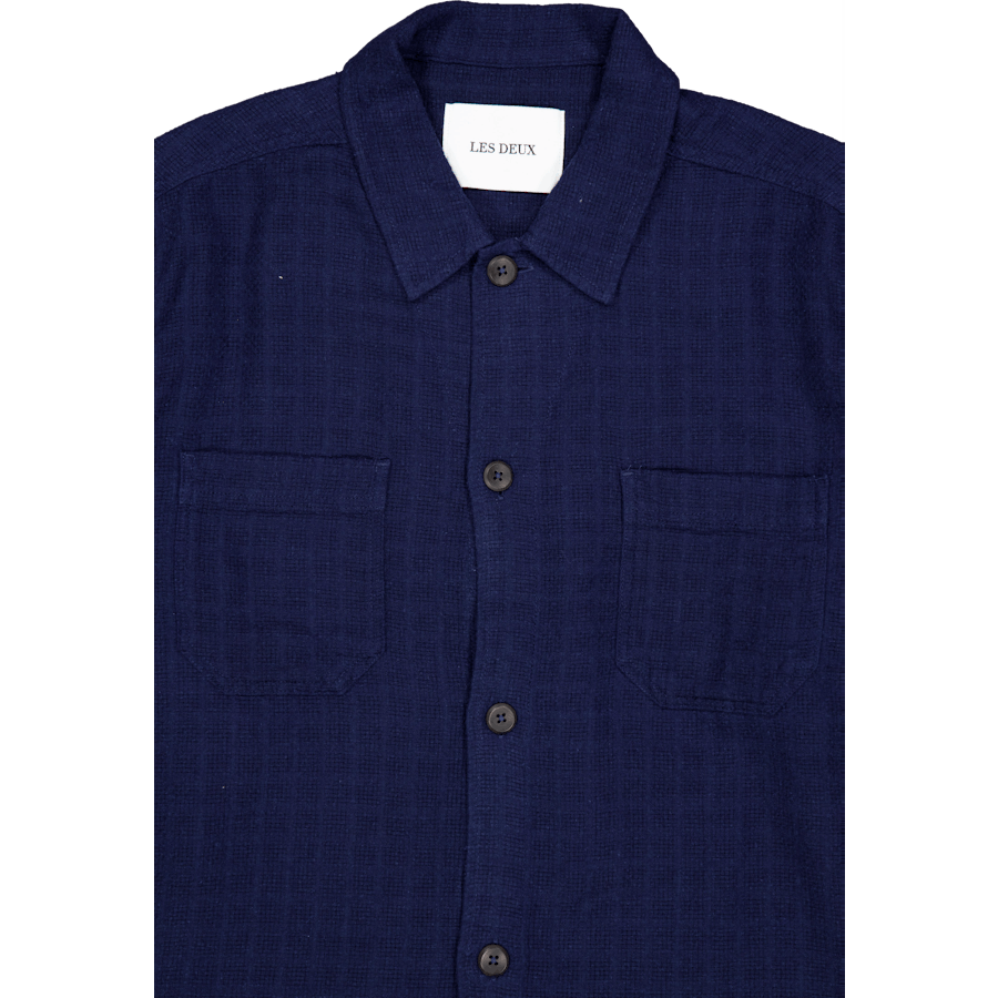 Surchemise Hamilton bleu marine foncé