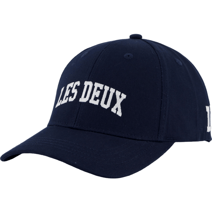 Casquette Les Deux 11 Baseball Marine Foncé/blanc