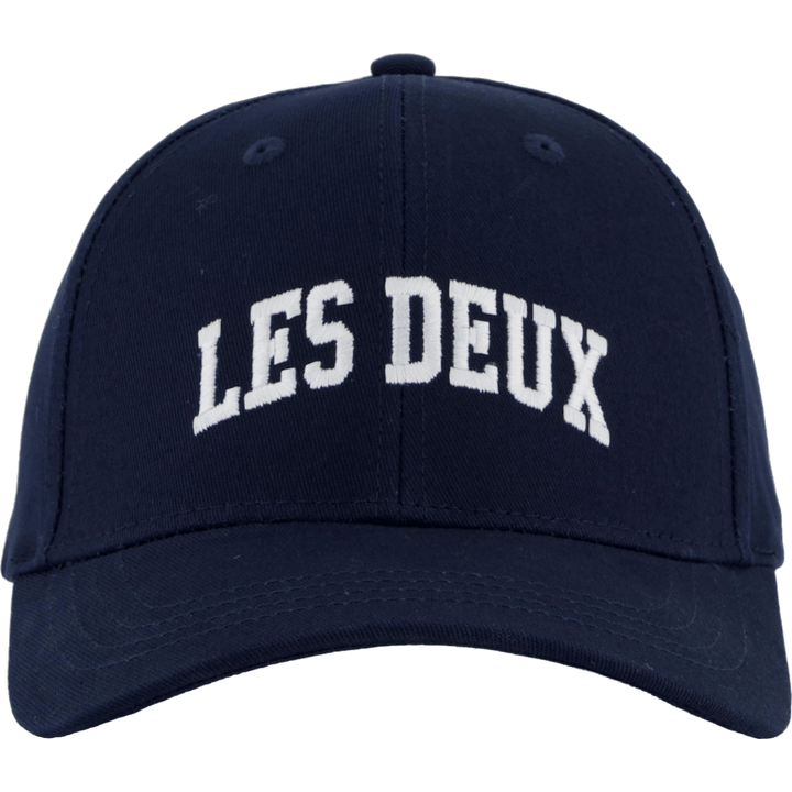 Casquette Les Deux 11 Baseball Marine Foncé/blanc