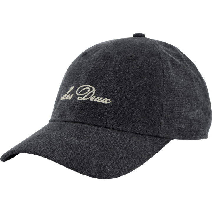 Washed Dad Cap Schwarz