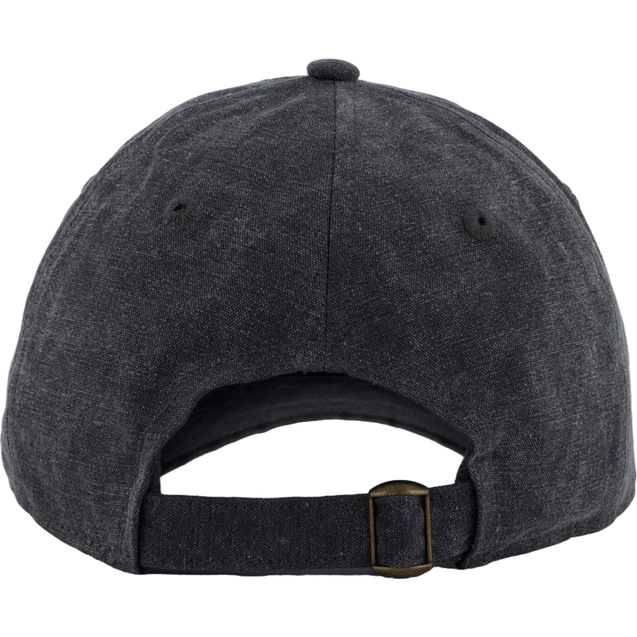 Washed Dad Cap Schwarz