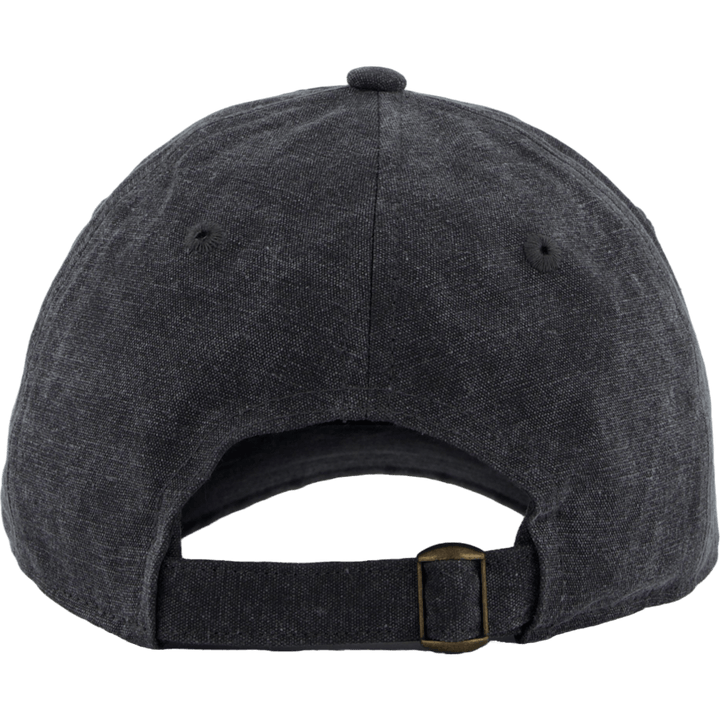 Washed Dad Cap Schwarz