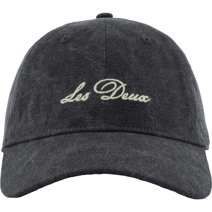 Washed Dad Cap Schwarz