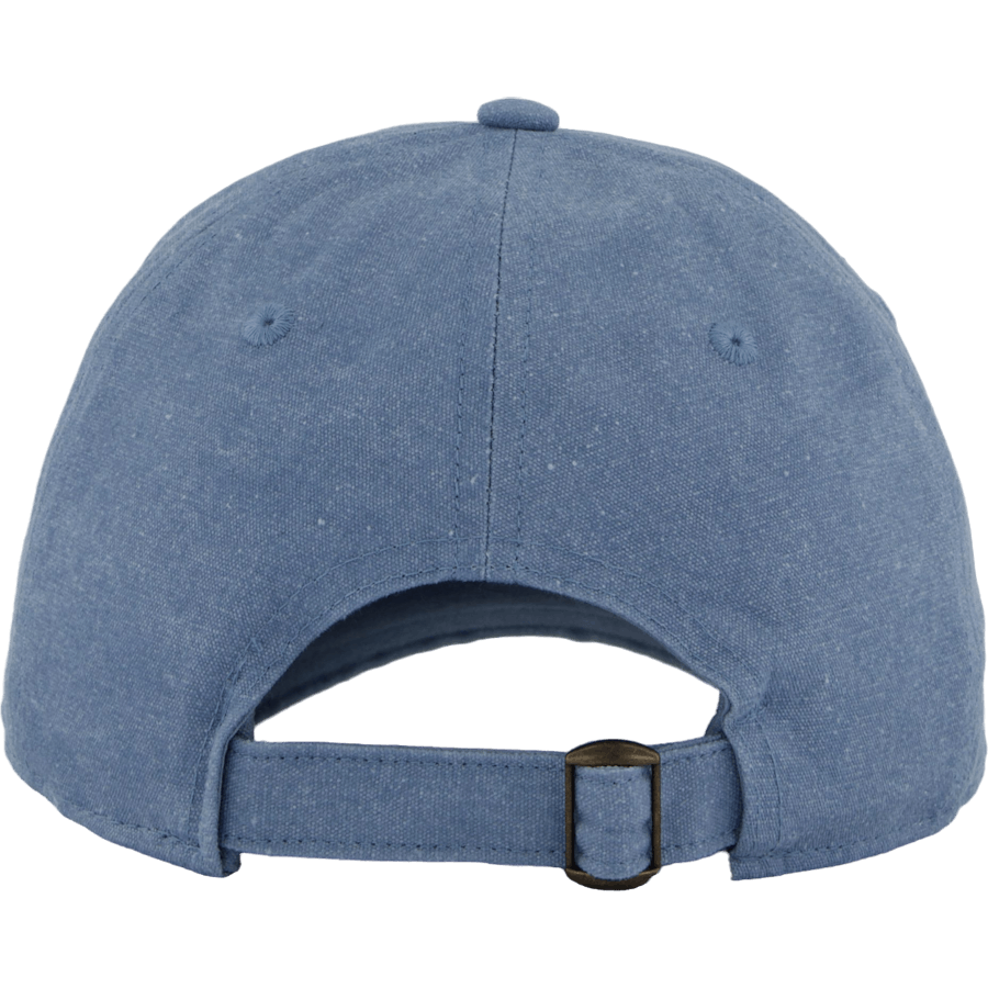 Casquette Dad délavée en denim bleu délavé