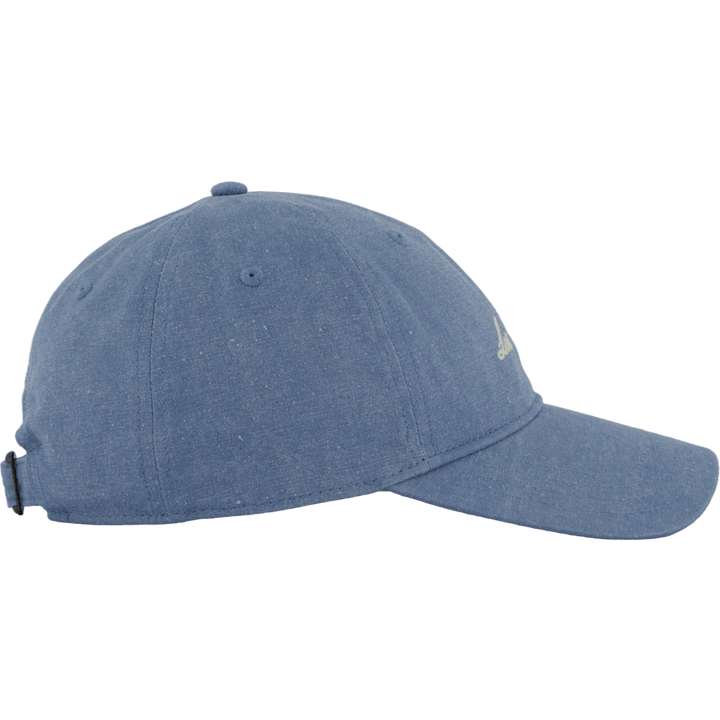 Casquette Dad délavée en denim bleu délavé
