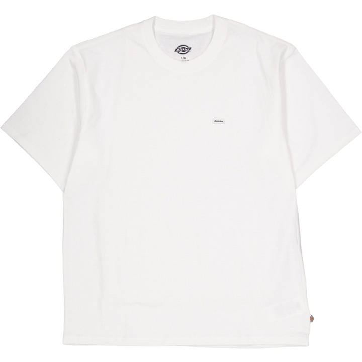 "Clancy" didelio svorio marškinėliai Ss Whit White