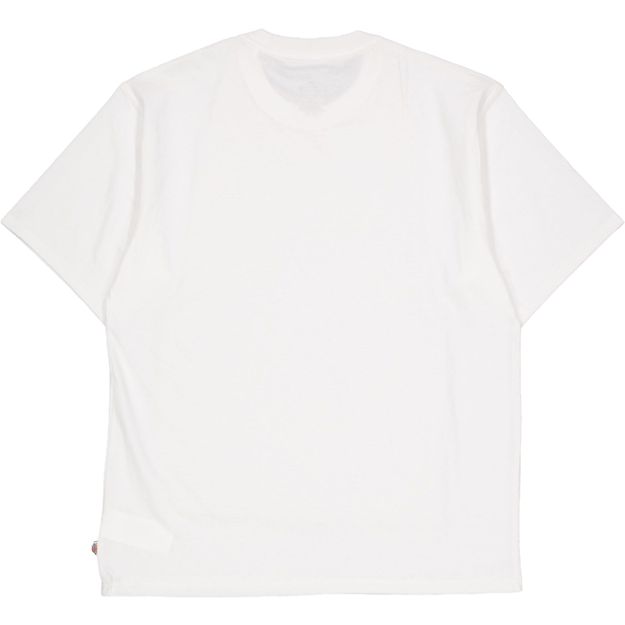 "Clancy" didelio svorio marškinėliai Ss Whit White