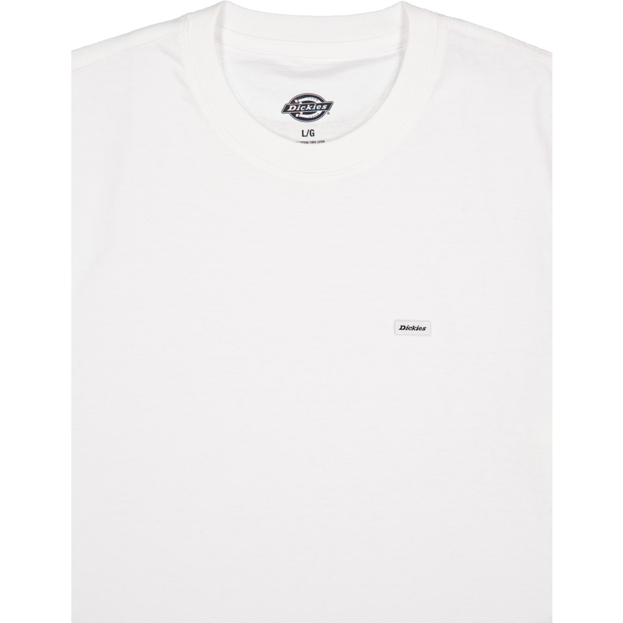 "Clancy" didelio svorio marškinėliai Ss Whit White