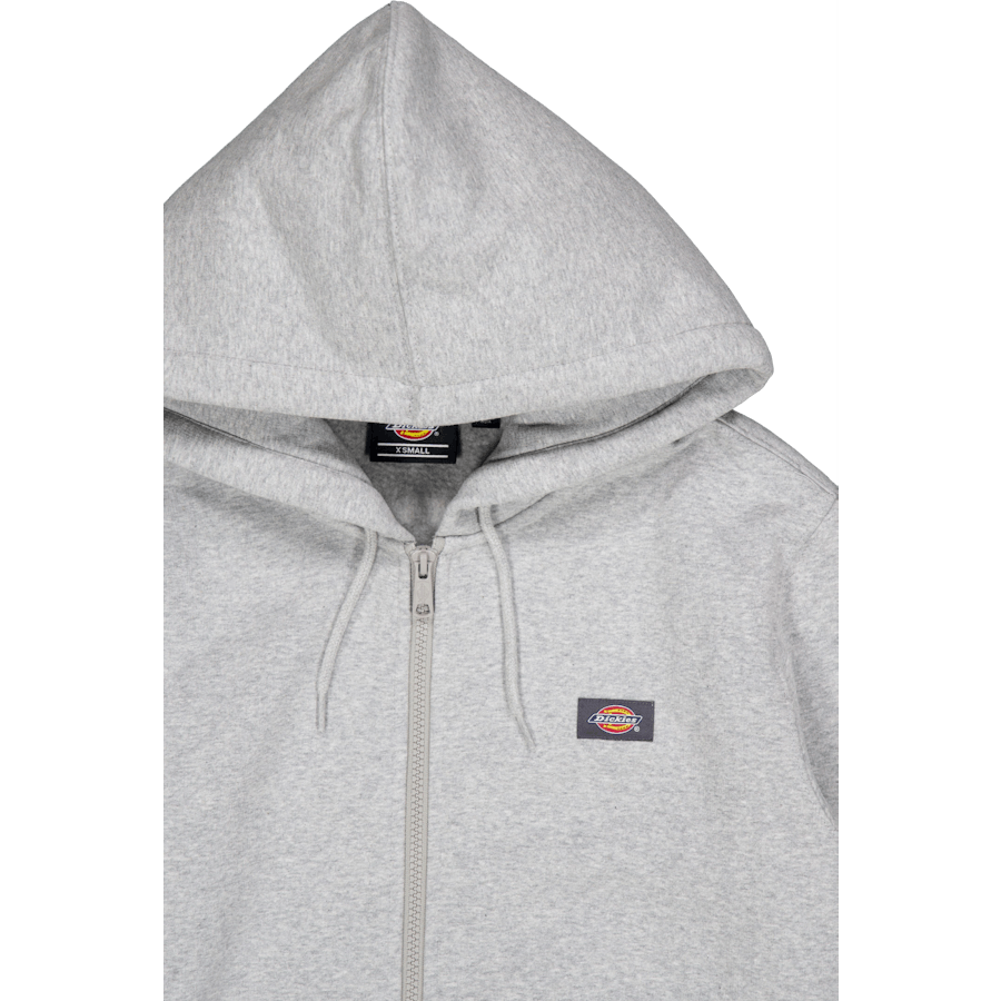 Oakport Zip Hoodie Grey Melang Grey Melange