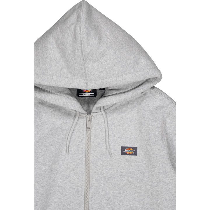 Oakport Zip Hoodie Grey Melang Grey Melange